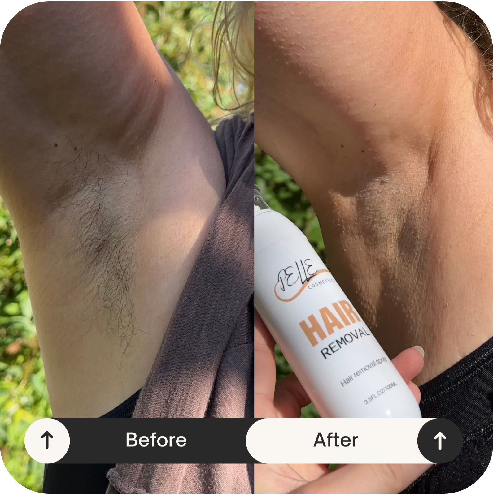 Pelle Cosmetics Haarentfernungsspray