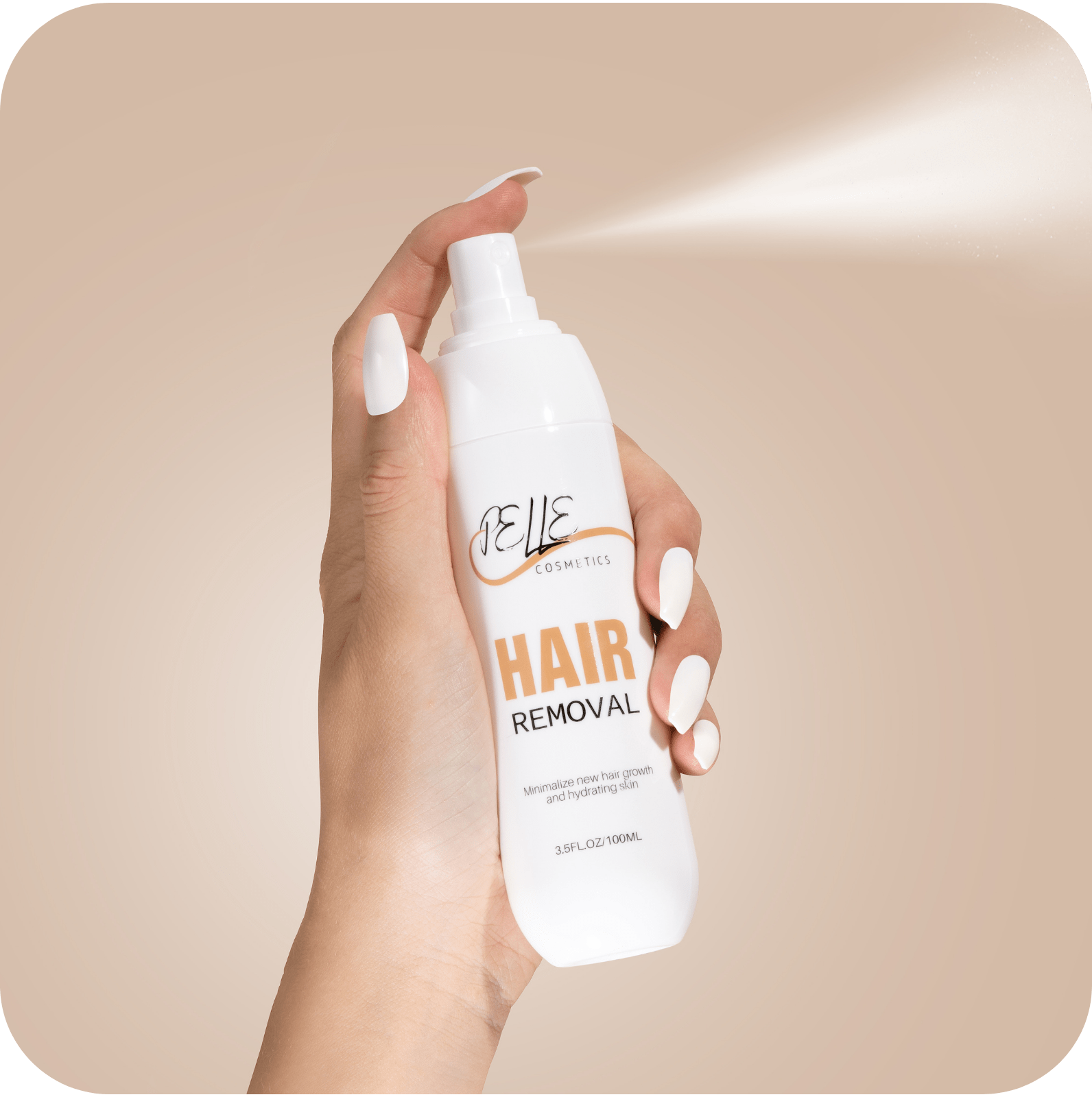 Pelle Cosmetics Haarentfernungsspray